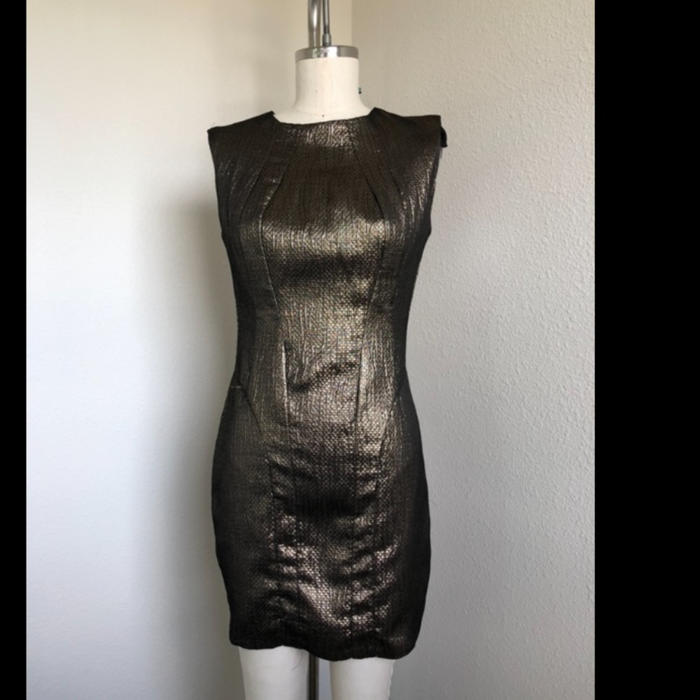 Metallic dress